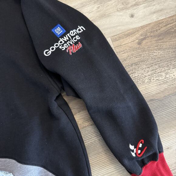 Vintage Chase NASCAR Sweatshirt XL Red Black Dale Earnhardt Crew Neck Pullover - Picture 3 of 5